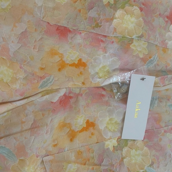 VICI yellow floral shorts - Picture 7 of 7